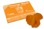 Orange Shield Heavy Duty Nitrile with Diamond Grip Hi Vis Orange Box 100 Small to XXL GNO208-M