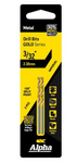 Alpha 3/32in (2.38mm) Jobber Drill Bit Carded 2pk Gold Series C9LI332