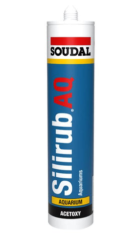 Soudal Silirub AQ Translucent Aquaria and Terrarium Use 310ml x 12 102543