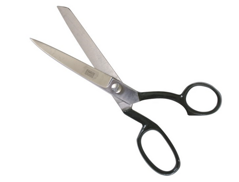 Toledo Dressmaker Shears 200mm Forged Steel Black Handle 1068BU