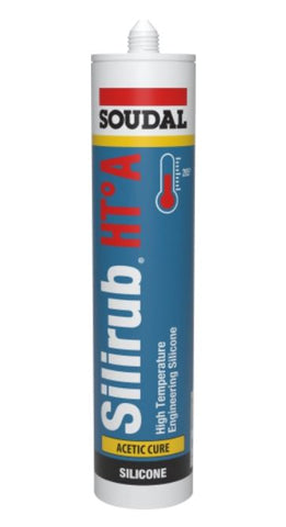 Soudal Silirub HT A Acetic Cure 310ml 108265