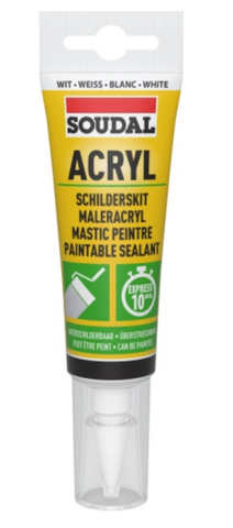 Soudal Acryl White Gap Filler 80ml White 124731