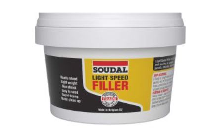 Soudal Light Speed Filler 250ml White x 12 132673