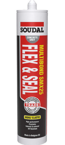 Soudal Multibond SMX25 Flex & Seal 290ml Concrete Grey 152770