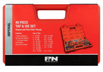 P&N Tap & Die Set UNC/UNF Carbon Steel 40 pieces 166044651