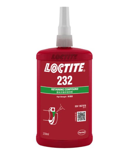 Loctite 232 Retaining Compound Medium Strength 250ml 232-250ML/LOCTITE