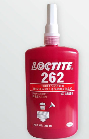 Loctite 262 Threadlocker High Strength MIL-Spec Red 250ml Bottle 262-250ML/LOCTITE