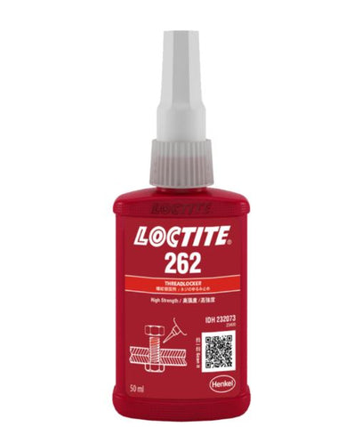 Loctite 262 Threadlocker High Strength MIL-Spec Red 50ml Bottle 262-050ML/LOCTITE