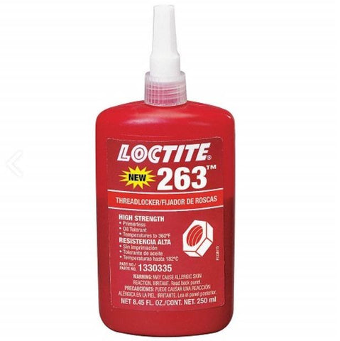 Loctite 263  Nutlock Threadlocker High Strength 250 ml 263-250ML/LOCTITE