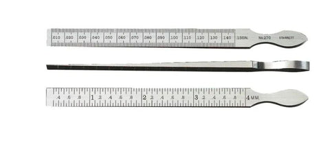 Starrett Taper Gauge .010-150in 0.3 - 4mm 0.05mm 270