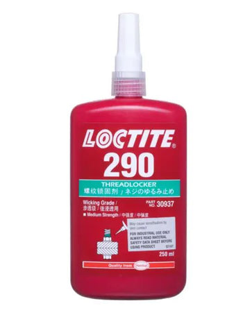 Loctite 290  Threadlocker Green Wick in Medium 250ml 290-250ML/LOCTITE