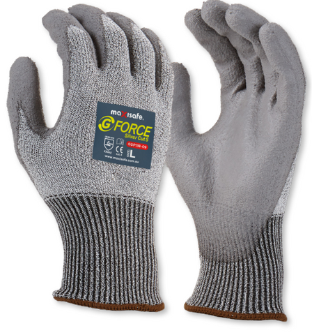 Maxisafe G-Force Silver Cut 5 Glove Small to 2XL GDP138-08