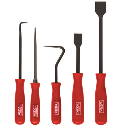 Toledo Scraper & Hook Set - 5 PC 301008