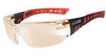 Speed Red/Black Frame AF/AS Eclipse Lens Safety Glasses 360RE