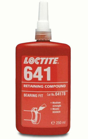 Loctite 641 Retaining Compound  Medium Strength 250ml Bottle 641-250ML/LOCTITE