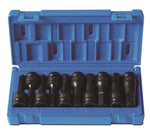 Action 10 Piece 1/2" Drive In Hex Impact Socket Set Imperial 648221001