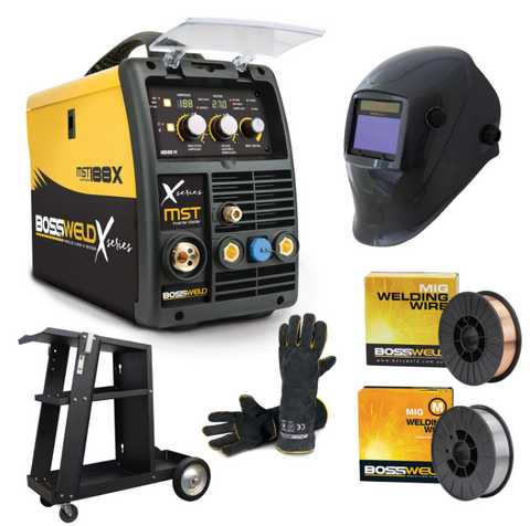 Bossweld MST 188X Inverter Welder Bundle 699188BUNDLE