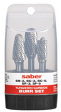 Saber 5 Piece Burr Set 8020-S1