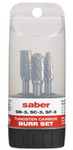 Saber 3 Piece Burr Set 8020-S2