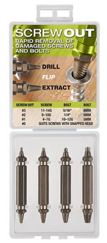 Bordo ScrewOut Set 9901-S1