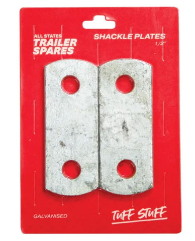 All States Trailer Shackle Plate 1/2 inch Gal x2 R1412