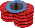 Geiger 50mm Quick-Lock Ceramic Sanding Disc 10 Pack 60 Grit AB22012S60CP