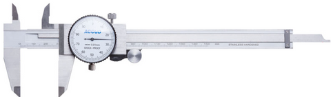 Accud 200mm Metric Dial Caliper AC-101-008-11