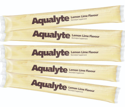 Aqualyte Electrolyte Icy Pole Lemon Lime Flavoured x 50 AI-L80M50C