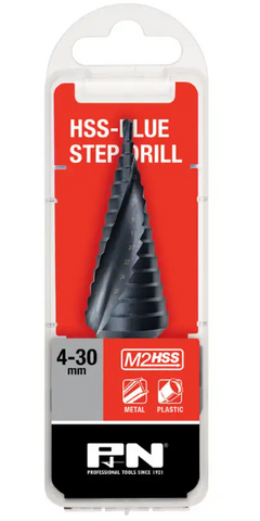 P&N Step Drill Bit HSS 4-30mm 149060009