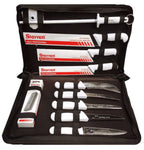 Starrett Professional Butchers Knife 11 Piece Set White BKK-11WA