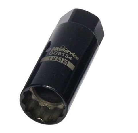 Bikeservice Xtra Thin Wall Spark Plug Socket 18 mm BS9134