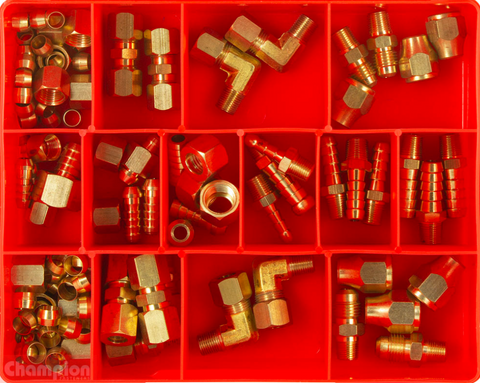 Champion Brass Adaptor Fittings Assortment CA134