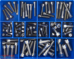 Champion S/Steel Metric Socket Head Cap Screws Assortment14 Sizes: 5mm to 10mm CA1817