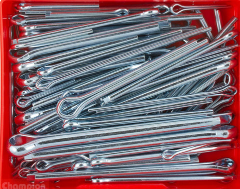 Champion Large Steel Split (Cotter) Pins Assortment CA280