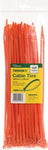 Tridon ORANGE  Cable Ties 300mm x 4.8mm PK 100 CT305RACD