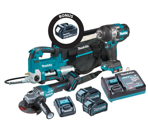 Makita 40V Max 3-Piece Brushless Combo Kit DK0146X1