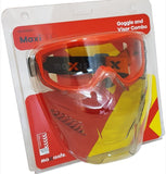 MaxiPRO Safety Goggle & Visor Combo EUV350-C