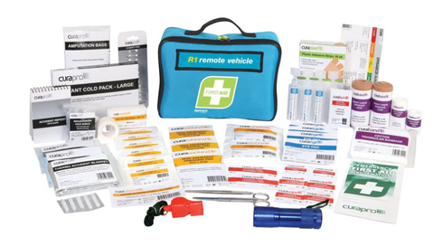 FastAid R1 Remote Vehicle First Aid Kit, Soft Pack FAR1R30