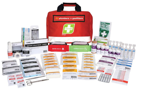 FastAid R2 Plumbers & Gasfitters First Aid Kit, Soft Pack FAR2P30