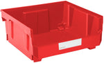 Geiger Large HB Series Duplex Bin Red HB250R