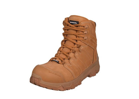 Mack Octane 2.0 Zip Safety Boots Honey Color  sizes 4 – 15  AU/UK MKOCTAN2ZHHF