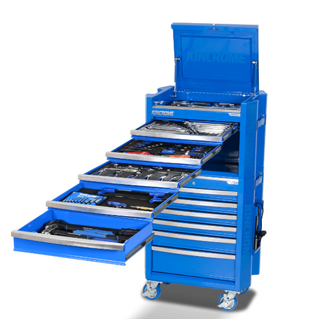 Kincrome CONTOUR Workshop Tool Kit 278 Piece 11 Drawer 29" Blue K1950