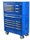 Kincrome CONTOUR Workshop Tool Kit 545 Piece 17 Drawer 42" Blue K1958 Pick Up In Store