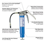 Macnaught Flexigun 450g Grease Gun, Underground Mining K29-01-11