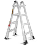 Gorilla 14-Step 1.2-2.1m 120kg Aluminium Mighty 15 Multi-Purpose Ladder MM15-I