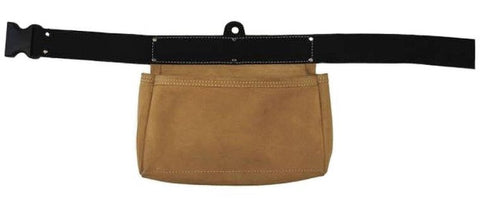 BuildPro 2 Pocket Suede Nail Bag 50mm Belt LWTASPL02