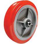 Polyurethane Tyred Nylon Centred Wheel to Suit Scaffold Castors 3/4" Axle Diameter 200mm PU8079-75