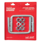 All States Trailer Jockey Wheel U Bolt suit 100x50mm D/Bar x2 R1478G