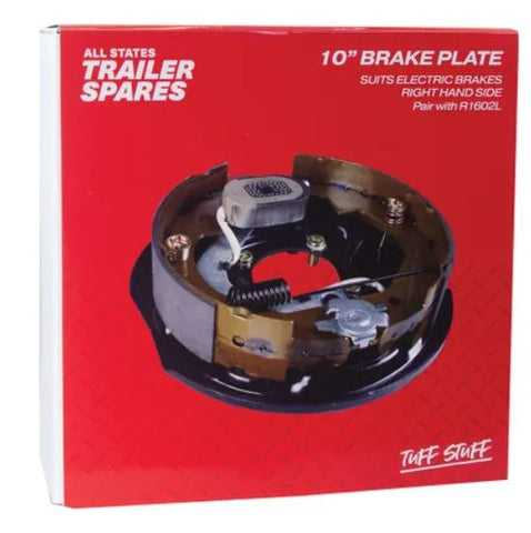 All States Trailer Backing Plate Electric 10inch Right Hand R1602R