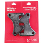 All States Trailer Brake Caliper Anchor Plate To Suit 45mm Square Axle x 2 R1615